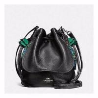 ราคา Coach pebble leather petal wristlet (1898559023)