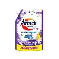 ราคา (3 ห่อ) Attack Relaxing Botanic 1400ml. แอทแทค น้ำยาซักผ้าสูตรน้ำ กลิ่น รีแล็กซิ่ง โบทานิค ขนาด 1400 มล. (18690042256)