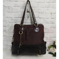 ราคา กระเป๋า FERRE ITALY ผ้าแต่งหนังแท้ 1ช่องซิปหลัก 1ช่องย่อย ราคา : 790 กว้าง 16นิ้ว สูง 13นิ้ว ฐาน 5.5นิ้ว (25659723434)