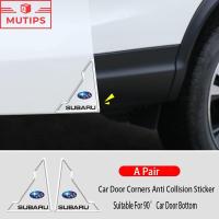 ราคา Subaru 2 ชิ้น/ชุด สติกเกอร์ติดมุมประตูรถยนต์ ปกป้อง ป้องกันการชน XV Impreza WRX sti Outback Levorg BRZ Crosstrek Forester (21588231195)