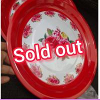 ราคา ถาดสังกะสี ถาดสังกะสีเคลือบลายดอกไม้ ขนาด 30 CM พิมพ์ลายดอกไม้(คละลาย) (1959497651)