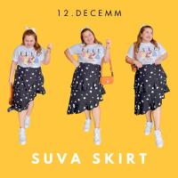 ราคา [สาวอวบ] กระโปรงสาวอวบ เอวสูง (18590342759)