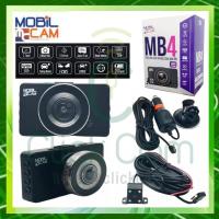 ราคา กล้องติดรถยนต์ Mobil Cam MB4 กล้องหน้า+กล้องหลัง Micro SD Card Up to 128 GB (13406552273)