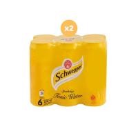 ราคา ชเวปส์ มิกเซอร์ โทนิค 330 มล. 6 กระป๋อง x2 (18804339829)