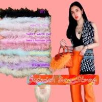 ราคา สายกระเป๋าขนนกกระจอกเทศขนาด40CM (13514660767)