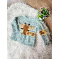 ราคา เสื้อแขนยาวลายยีราฟยี่ห้อ zara ของแท้ size4y ขนนุ่มมากน่ารักสุดๆ (23680503787)