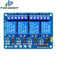 ราคา โมดูลรีเลย์ 5V 4 ช่อง สําหรับ Arduino ARM PIC AVR DSP Electronic 5V 4 Channel Relay 4 road 5V Relay Module (19278594288)