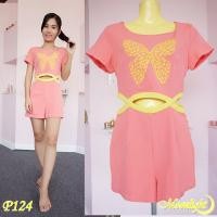 ราคา โล๊ะตู้ ส่งต่อ จั๊มสูทเพลย์บอย งานป้าย : Love Is (2079843832)