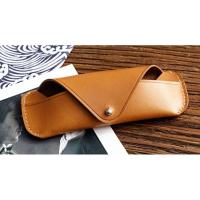 ราคา ซองใส่แว่นตา หนังแท้ ขนาดเล็ก ซองหนังใส่แว่นตา สำหรับ แว่นสายตายาว สายตาสั้น (6551892357)