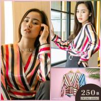 ราคา เสื้อซาติน ลายทาง งานสวย ผ้าดี​ ป้าย​ lawyer closet (4936930874)