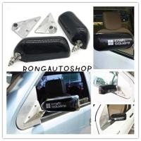 ราคา กระจกมองข้าง craft square คราฟสแคว คาร์บอนแท้ มี 3 ขนาดนูนให้เลือก M / L / XL เลนส์ฟ้า โหนกใหญ่ คาร์บอนแท้ กระจกมองข้าง (6566787666)