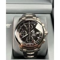 ราคา Tag Heuer Link Chronograph Automatic King Size 42mm. Black Dial ( CJF2110 ) (21365640009)