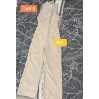 ราคา ชุดจั๊มสูทขายาว แขนกุด งานป้าย ใส่ออกงานสวยหรู (25115289908)