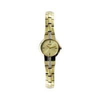 Seiko Womens Gold Tone Swarovski Dress (SUJG40P1)