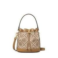 ราคา #TORY BURCH 84336 T MONOGRAM JACQUARD BUCKET BAG ใบใหญ่ งานแท้% งานหิ้วจาก Shop & Outlet USA (13342595933)