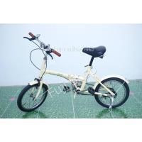 ราคา จักรยานพับได้ญี่ปุ่น - ล้อ 16 นิ้ว - ไม่มีเกียร์ - สีครีม [จักรยานมือสอง] (12498867584)