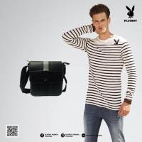 ราคา Playboy เสื้อยืดแขนยาวเพลย์บอย ของแท้ 10000% ถูกกว่าช้อป 30-70% (6064575712)