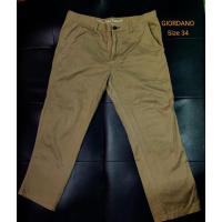 ราคา กางเกงขายาว Giordano Zise 34 #กางเกงแบรนด์เนม#ขายาวมือสอง#กางเกงขายาว#กางเกงใส่เที่ยว#กางกาง (11234395389)