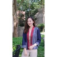 ราคา เสื้อคลุมทูโทนแมทช์ผ้าฝ้าย (22582614526)