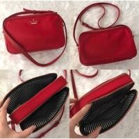 ราคา Katespade สีแดง crossbody แท้ 100 % (1658668711)
