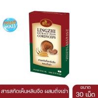 ราคา PHYTOGOLD สารสกัดเห็ดหลินจือ ผสม ถั่งเช่า Lingzhi Extract Plus Cordyceps 30 แคปซูล (11278895702)