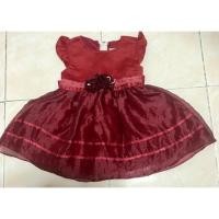 ราคา โละๆๆๆตู้เสื้อผ้าลูกสาว : ชุดเดรสออกงานสีแดง (1233291782)