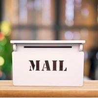 ราคา ตู้จดหมายมินิมอล mailbox ตู้ไปรษณีย์โมเดิร์น ไม่มีล้อค รุ่น MAIL99 (19095743933)