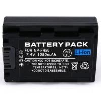 ราคา (แพ็คคู่2ชิ้น) แบตเตอรี่กล้อง Sony Digital Camera รุ่น SONY NP-FH-50 1080 mAh ใช้กับกล้องรุ่น : Sony HDR-UX5E/HDR-HC5E/ (24963021803)