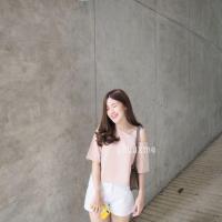 ราคา #ส่งต่อ Shuuxme Leena สีชมพู (2292873722)