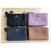 ราคา Coach คล้องมือ2ซิป ไซส์s ใหม่พร้อมส่ง แท้100% (1701468898)