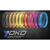 ราคา ขอบล้อYokoแท้ 1.20,1.40-17 (ขอบเรียบ,ขอบยก) มีครบสี" (3157915656)