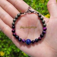 ราคา กำไลรวมหินลาพิส หินตาเสือ ไพไรต์ (19884202995)