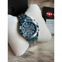 ราคา Technos T6A63 Chronograph Blue Dial King’size (23472161263)