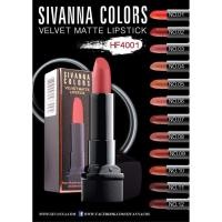 ราคา Sivanna Matte Lipstick HF4001 เบอร์ 07-12 มาใหม่ โปรฯ ถูกมาก 4 ท่านแรก (399526322)