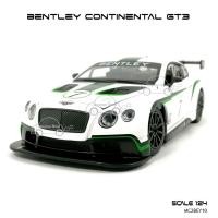 ราคา โมเดลรถ BENTLEY CONTINENTAL GT3 สีขาว (Scale 1:24) (1317383940)