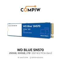 ราคา WD BLUE SN570 250GB, 500GB, 1TB SSD M.2 2280 PCIe Gen3 x4 NVMe v1.4 (M2) (Compiw Shop) (8289168248)