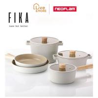 ราคา Neoflam Fika นีโอเฟลม ฟิก้า ชุดเครื่องครัวเกาหลี กระทะ หม้อ จากเกาหลี รุ่น FIKA ใช้ได้กับเตาทุกประเภท (14809966058)