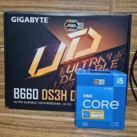 ราคา CPU INTEL CORE I5 12400F + GIGABYTE B660 DS3H DDR4 (LGA 1700) มือ2 (ครบกล่อง) ใช้งานปกติ /// มีตำหนีโปรดอ่านก่อน /// (23487947235)