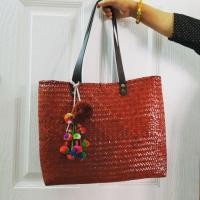 ราคา กระเป๋าสานกระจูด (1261212077)