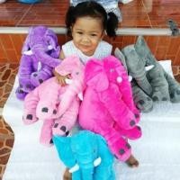 ราคา หมอนช้างผ้าห่มตัวน้อยขนาด 35cm (3102075804)