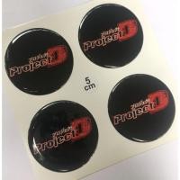 ราคา 50 มิล ProjectD Project D โปรเจค ดี 1ชุด Resin เรซิ่น สติกเกอร์ติดรถ สติกเกอร์ดุมล้อ สติกเกอร์แต่ง ดุม ดุมล้อ ฝาครอบล้อ (2700833224)