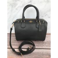 ราคา COACH 31383 LARGE SIGNATURE BENNETT SATCHEL สีดำล้วน (97245992)