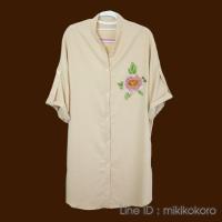 ราคา ชุดเดรสไซร์ใหญ่คอปีน เสื้อคอจีน คอจีนไซส์คนอ้วน (7251368776)