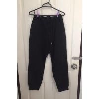 ราคา uniqlo กางเกง jogger แบรนด์ยูนิโคล่ สีดำ ขาจั้มพ์ jogger (21553088864)