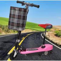 ราคา (ใหม่) สกู๊ตเตอร์ไฟฟ้า Electric Scooter 24V ไฟหน้า LED จักรยานไฟฟ้า สกูดเตอร์ไฟฟ้า E-Scooter มอเตอร์ 250W (17682748316)