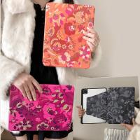 ราคา [IPad Air 4] เคสหนังอะคริลิคแข็ง ลายดอกไม้ หมุนได้ 360 องศา สําหรับ IPad Mini6 IPad5 6 7 8 9 Air Air1 Air2 Air3 Air4 Air5 10.9 นิ้ว Pro10.5 Pro11 (24215300339)