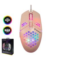 ราคา เมาส์เกมมิ่ง รุ่น nm-91m | NUBWO สีชมพู (20693941978)