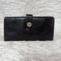 ราคา กระเป๋าสตางค์หนังแท้100%สีดำใบยาวแบรนด์Hobo (รหัส องุ่น4) (21182865527)