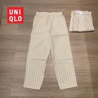 ราคา กางเกง uniqlo ผ้าฝ้าย ขา5 ส่วน (10739749638)