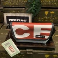 ราคา Freitag Hawaii five O ผ้าใบสีเทา สกรีนสีแดง-ขาว CE มือ 1 (4149443064)